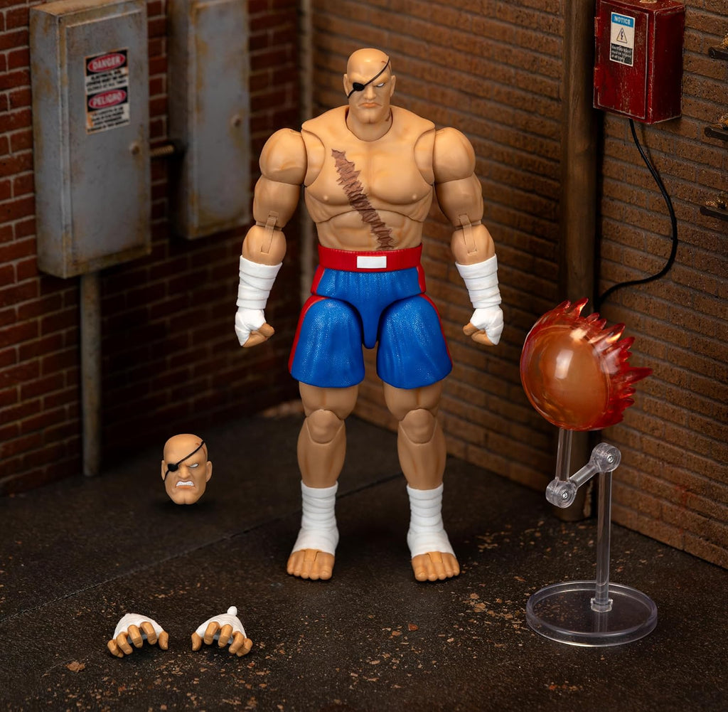 Figura Sagat Deluxe - Street Fighter - 6