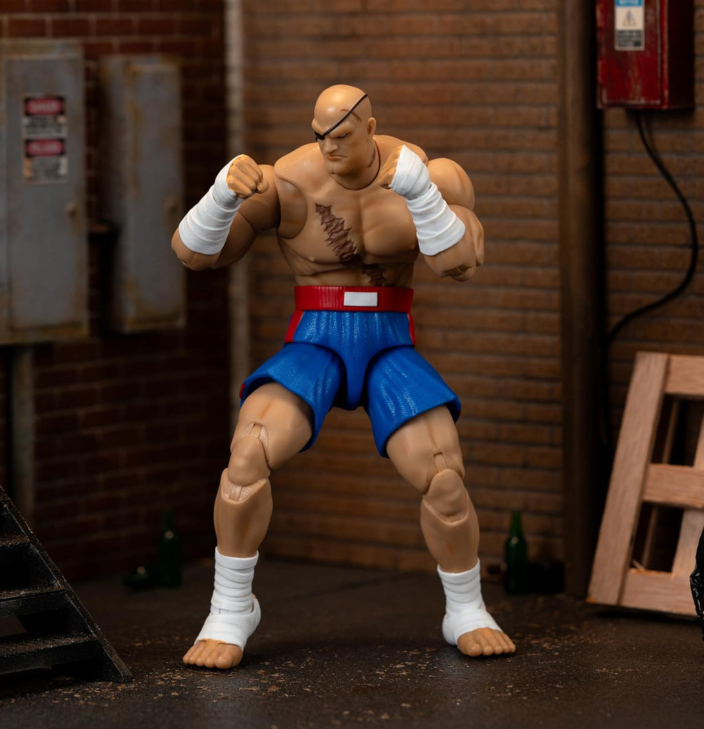 Figura Sagat Deluxe - Street Fighter - 6