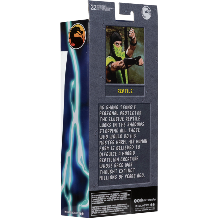 Figura Reptile – Mortal Kombat Klassics WV2 – 7” Scale – McFarlane