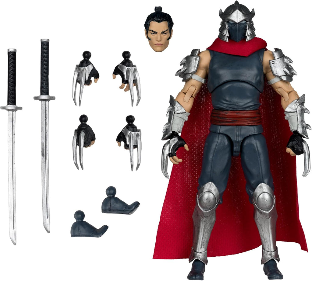 Figura Shredder – Teenage Mutant Ninja Turtles – 5” Figure with Comic WV1 – McFarlane