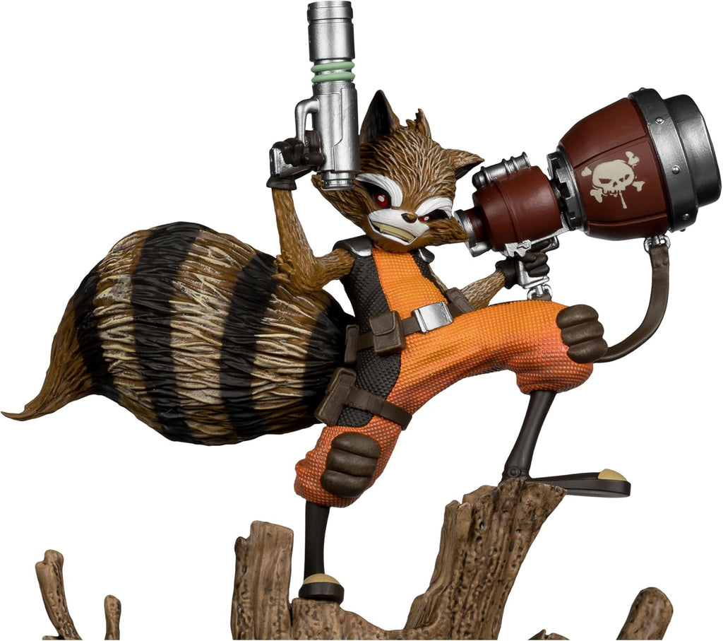 Estátua Rocket Raccoon (A Chasing Tale) – Marvel Collection – 1:6th WV7 – McFarlane