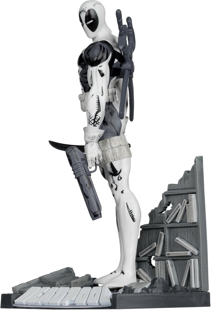 Estátua Deadpool (The New Mutants #98)(Line Art)(Gold Label) – Marvel Collection – 1:10th – McFarlane