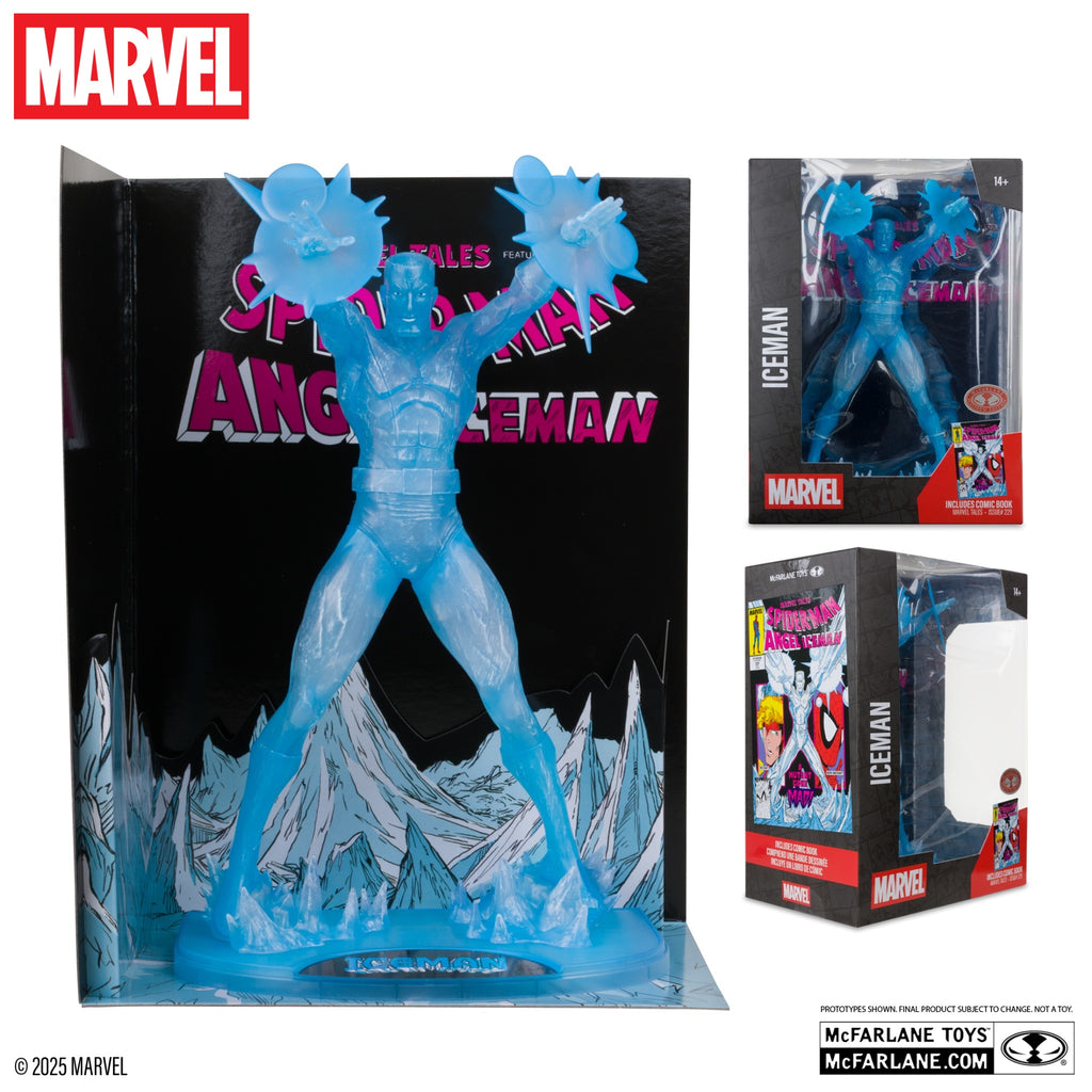 Estátua Iceman (Marvel Tales #229) – Marvel Collection – 1:6th WV7 – McFarlane