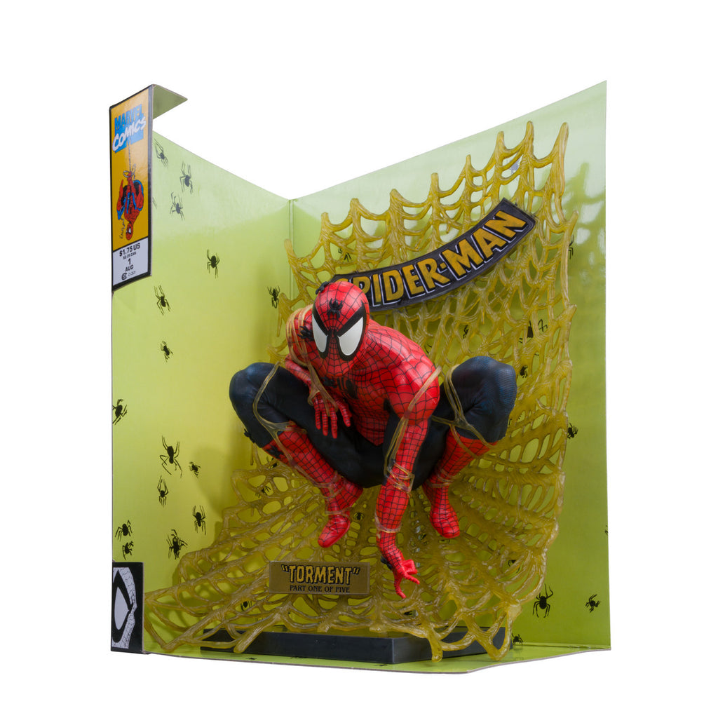 Estátua Spider-Man (Black and Gold Variant)(Gold Label)(D23) – Marvel Collection – 1:6th – McFarlane