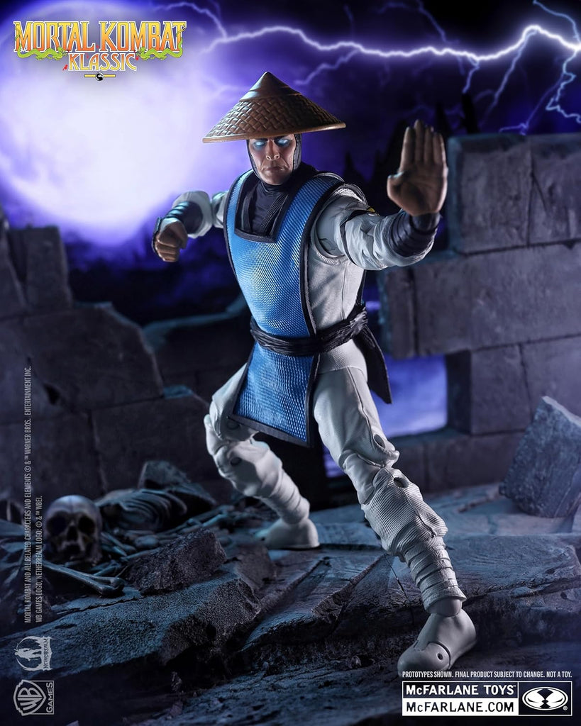 Figura Raiden – Mortal Kombat Klassics WV2 – 7” Scale – McFarlane