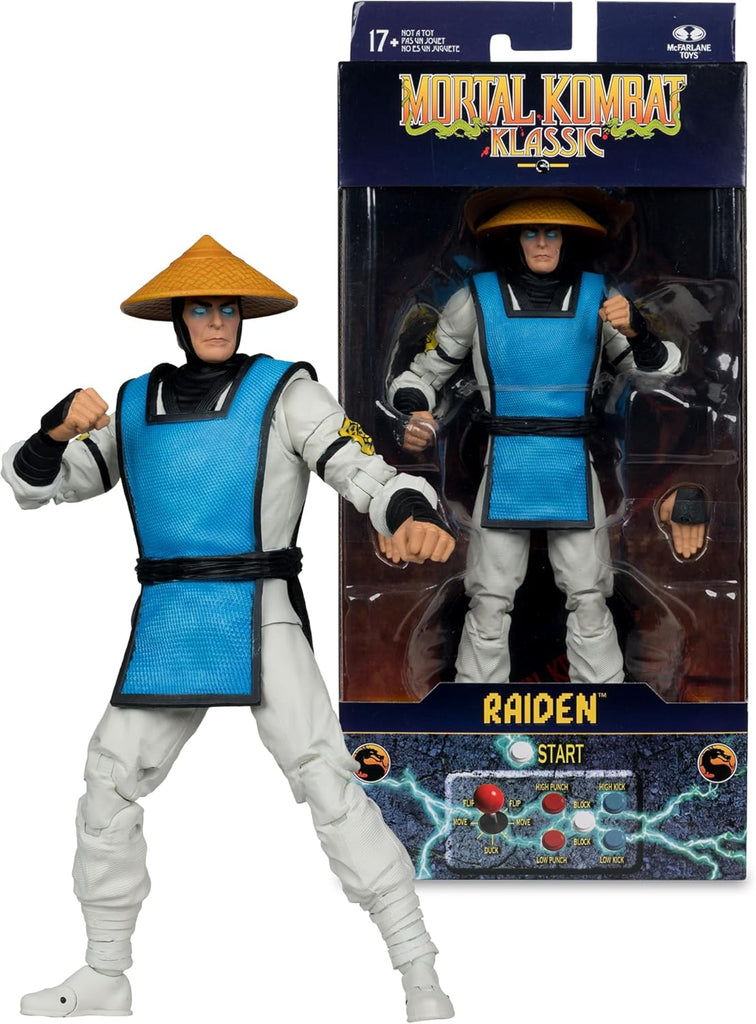 Figura Raiden – Mortal Kombat Klassics WV2 – 7” Scale – McFarlane