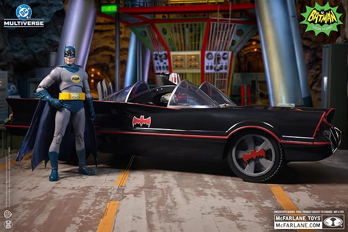 Figura Batmobile (Batman 1966) – DC Multiverse Vehicles – McFarlane