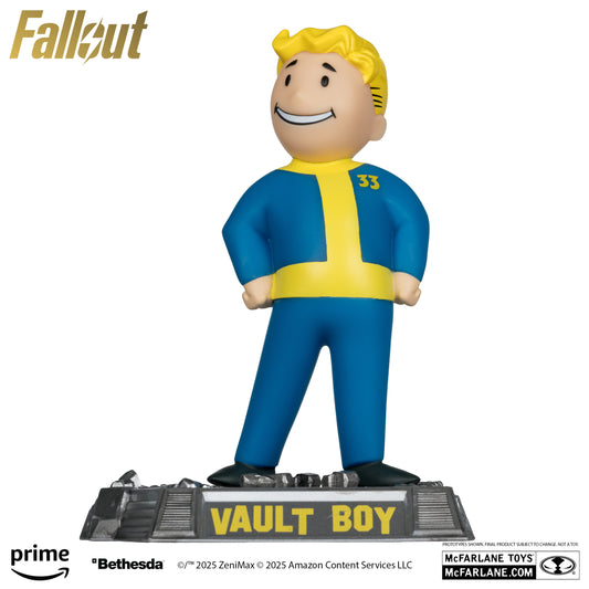 Estátua Vault Boy (Season 2 V2)(Chase) – Fallout – Movie Maniacs 6” Posed – McFarlane