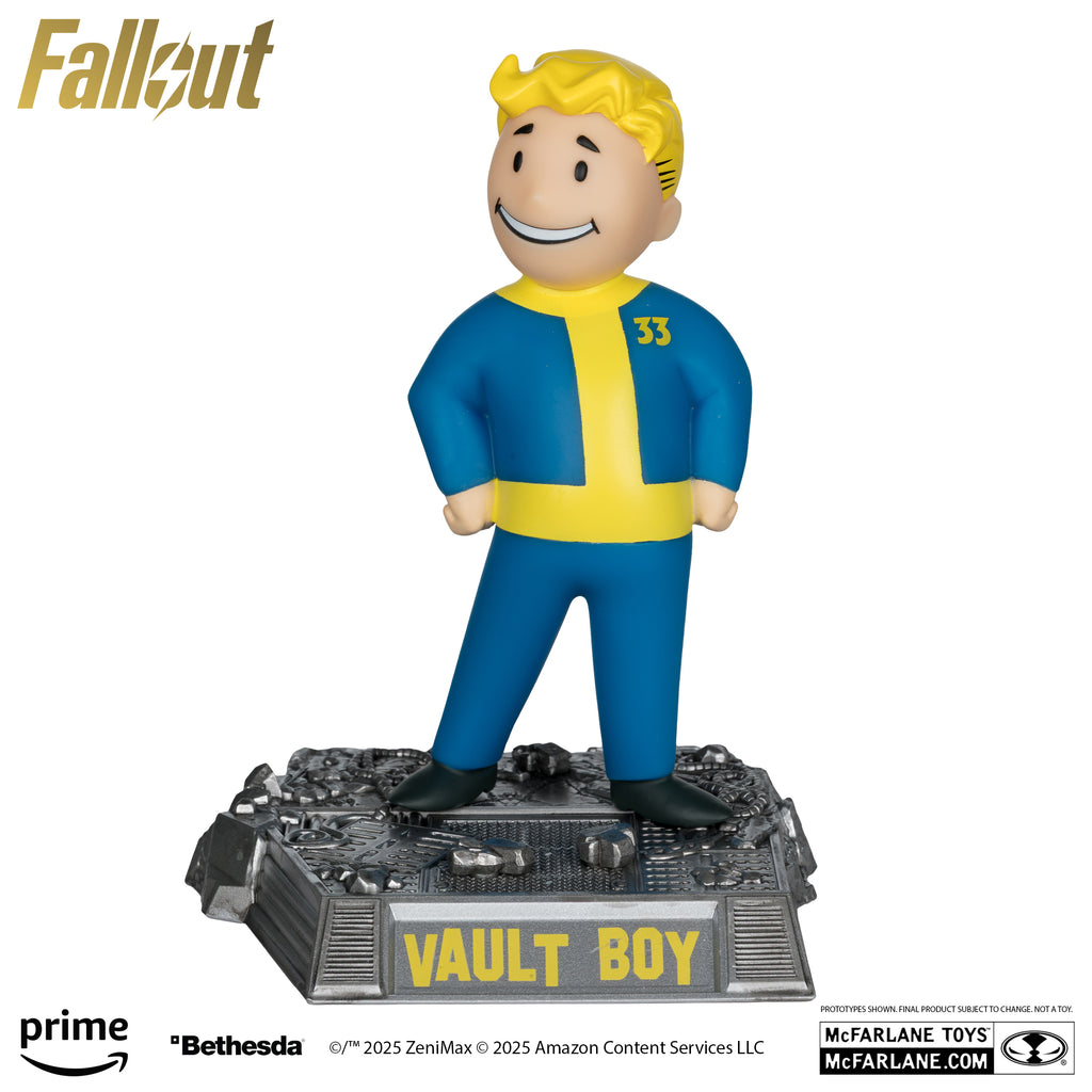 Estátua Vault Boy (Season 2 V2)(Chase) – Fallout – Movie Maniacs 6” Posed – McFarlane