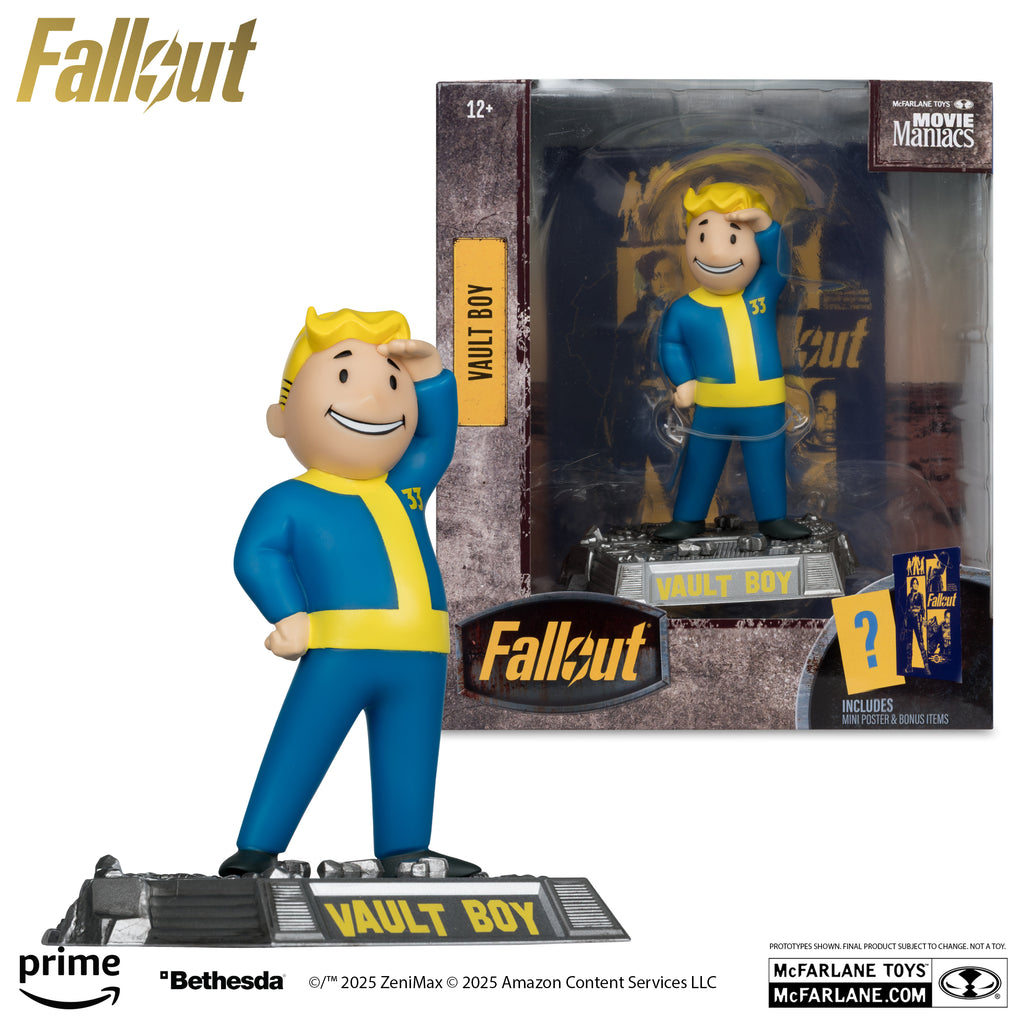 Vault Boy (Season 2 V3) – Fallout – Movie Maniacs – 6” Posed – McFarlane