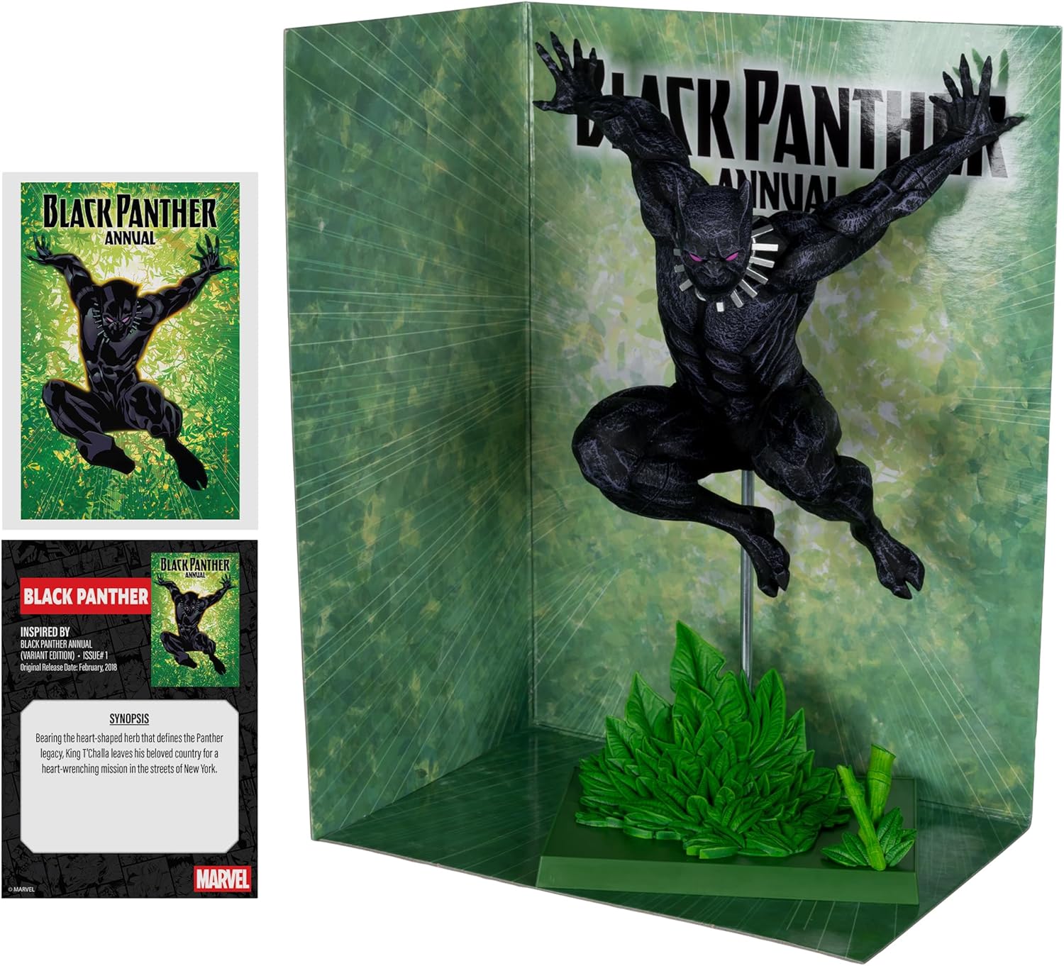 Estátua Black Panther (Black Panther Annual #1 Variant) – Marvel