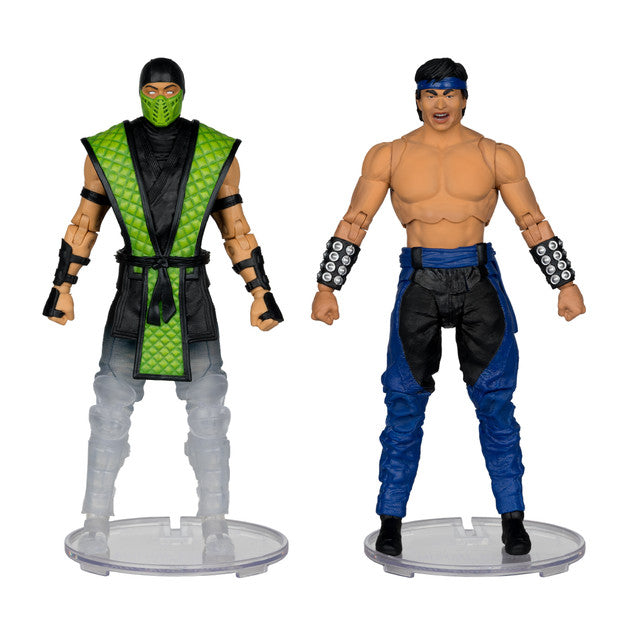 Figuras Liu Kang vs Reptile – Mortal Kombat Klassics – 2PK – McFarlane