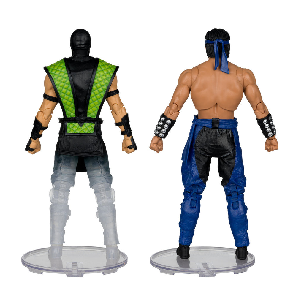 Figuras Liu Kang vs Reptile – Mortal Kombat Klassics – 2PK – McFarlane