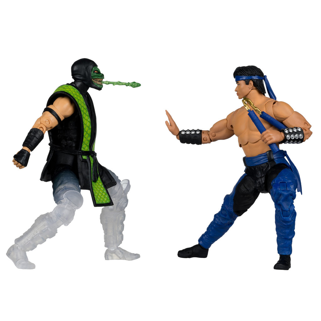 Figuras Liu Kang vs Reptile – Mortal Kombat Klassics – 2PK – McFarlane