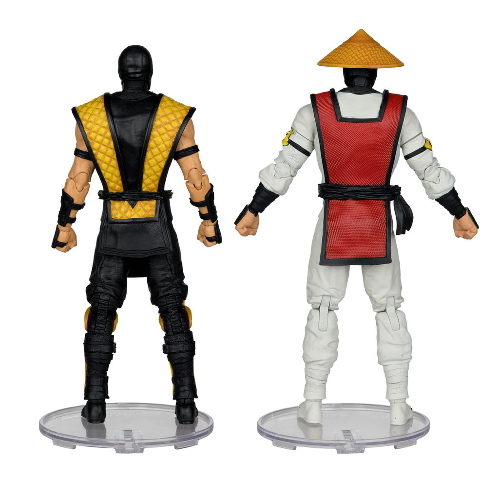 Figuras Scorpion vs Raiden – Mortal Kombat Klassics – 2PK – McFarlane