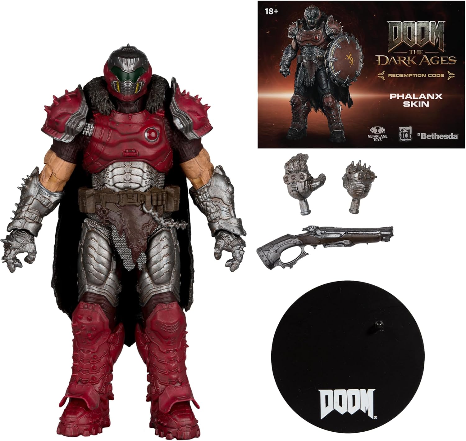 Figura Doom Slayer (The Dark Ages) – Doom – 7” Scale – McFarlane