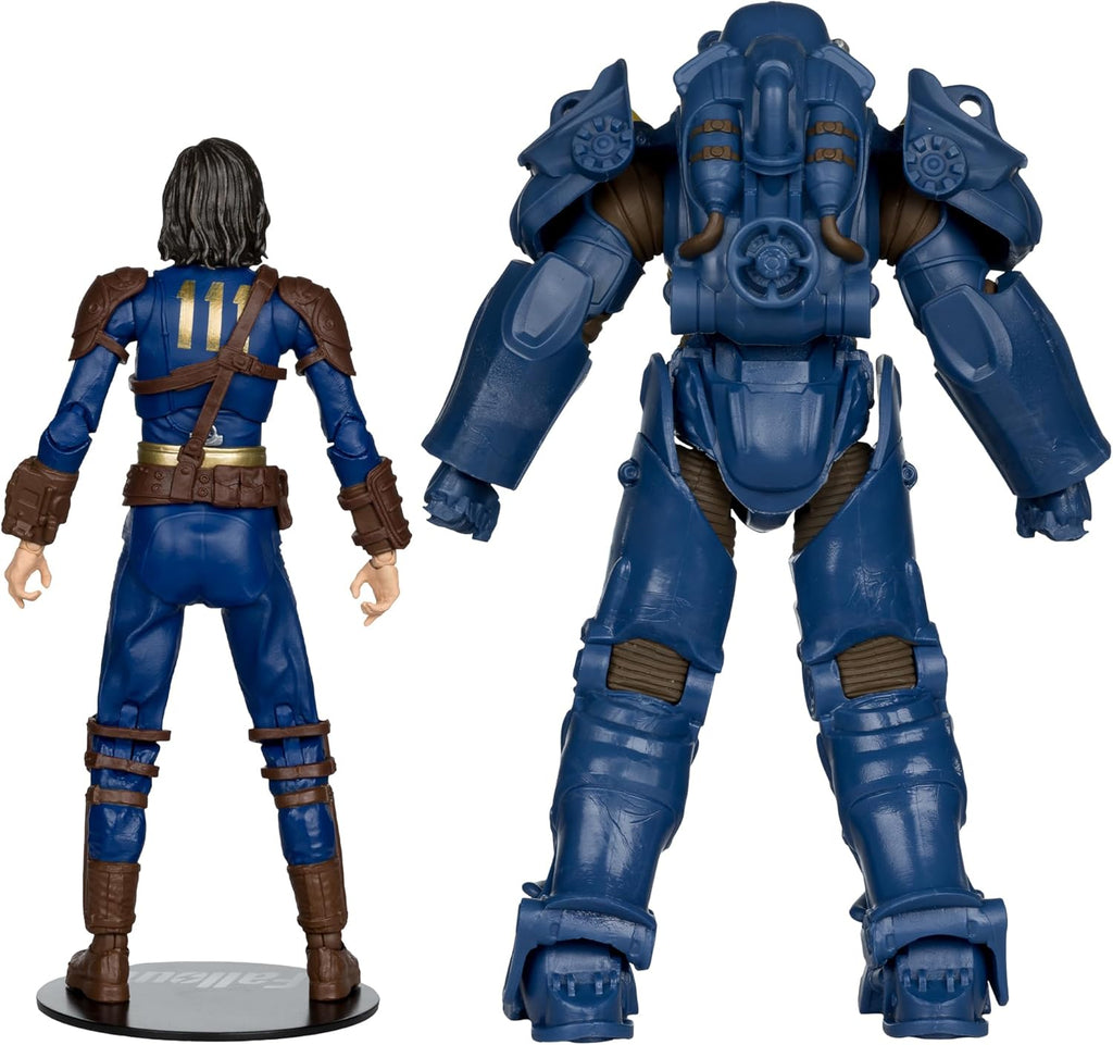 Figuras T-60 Vault Tec & Sole Survivor – Fallout 76 – 7” Figure 2PK – McFarlane