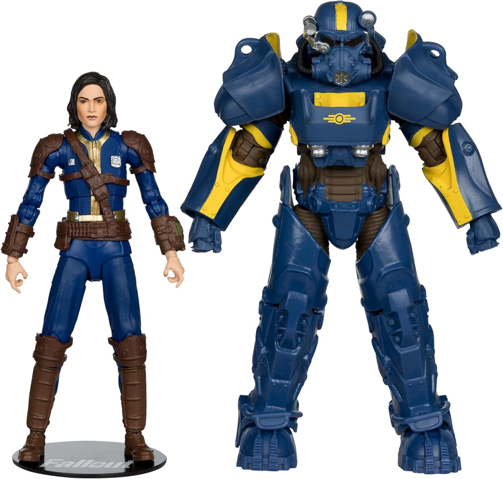 Figuras T-60 Vault Tec & Sole Survivor – Fallout 76 – 7” Figure 2PK – McFarlane