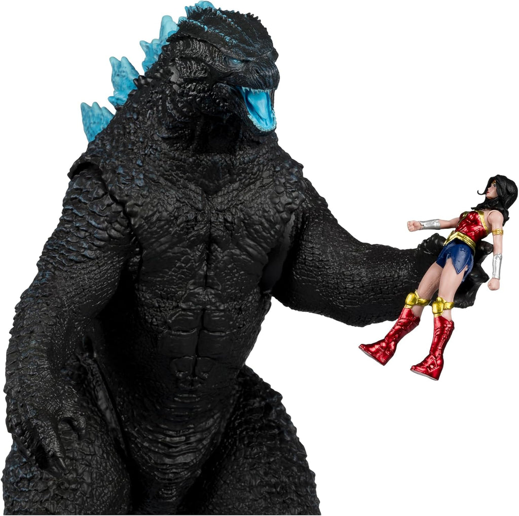 Figura Wonder Woman vs Atomic Blast Godzilla – Justice League x Monsterverse – 2PK – McFarlane