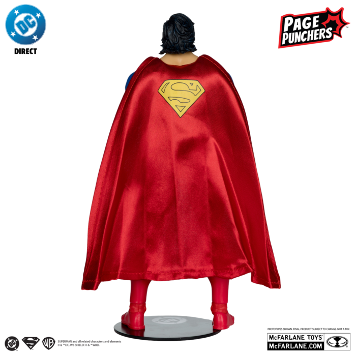 Figura Superman (Zero Hour) – DC Direct – 7” Figure with Comic WV10 – McFarlane