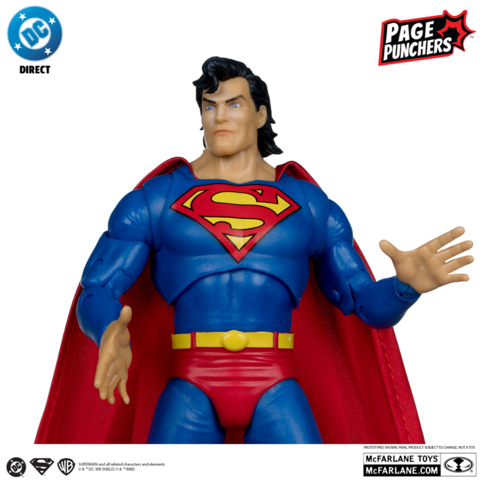 Figura Superman (Zero Hour) – DC Direct – 7” Figure with Comic WV10 – McFarlane