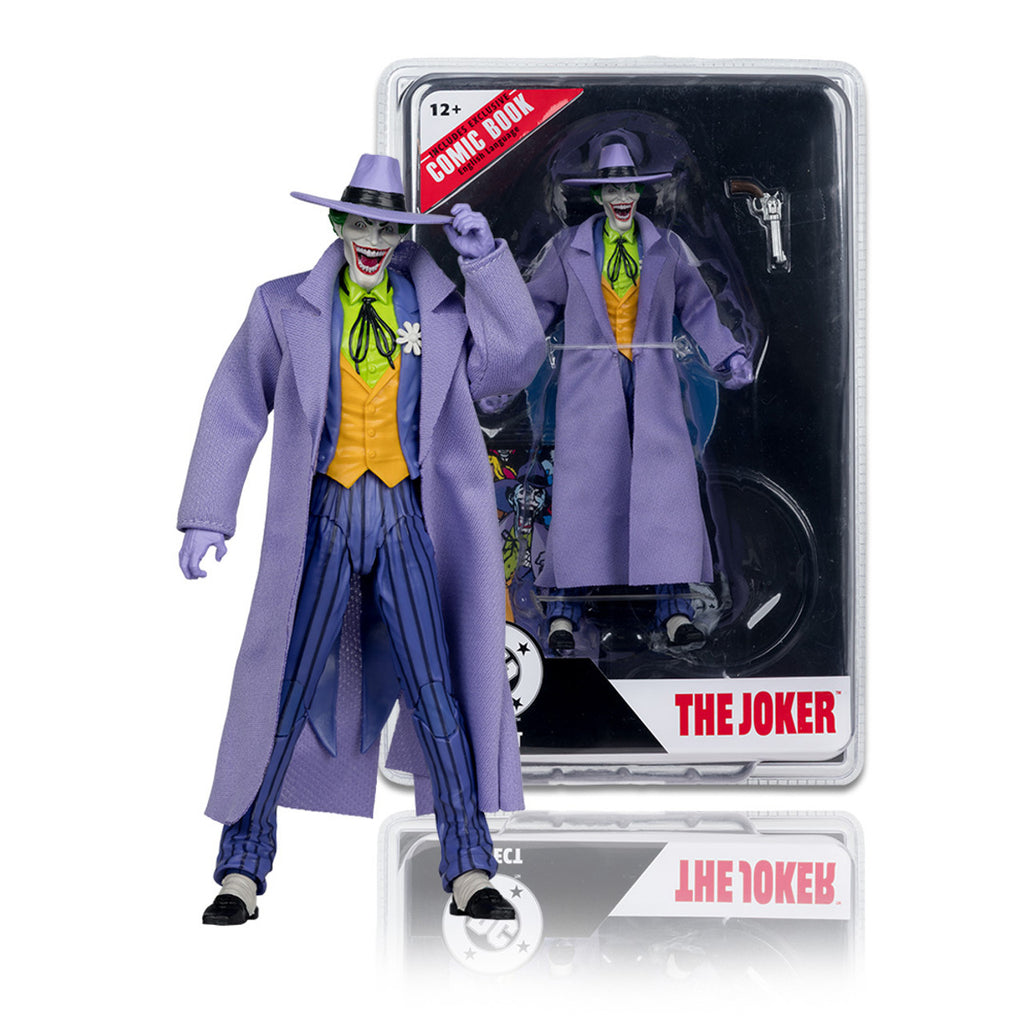 Figura The Joker (Crisis on Infinite Earths) – DC Direct – 7” Figure with Comic WV10 – McFarlane