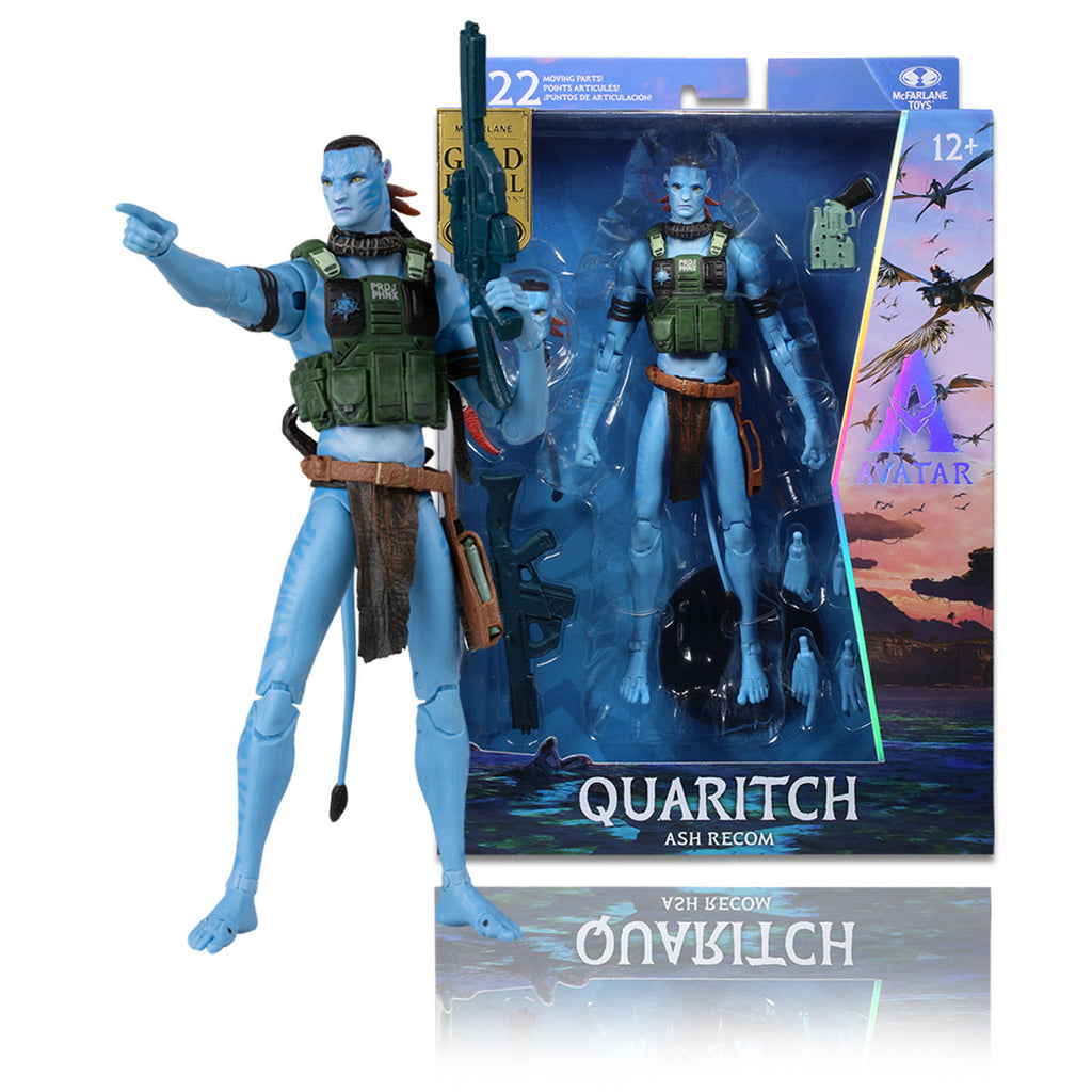 Figura Recom Quaritch (Gold Label) – Avatar 3 Fogo e Cinzas – 7” Scale – McFarlane