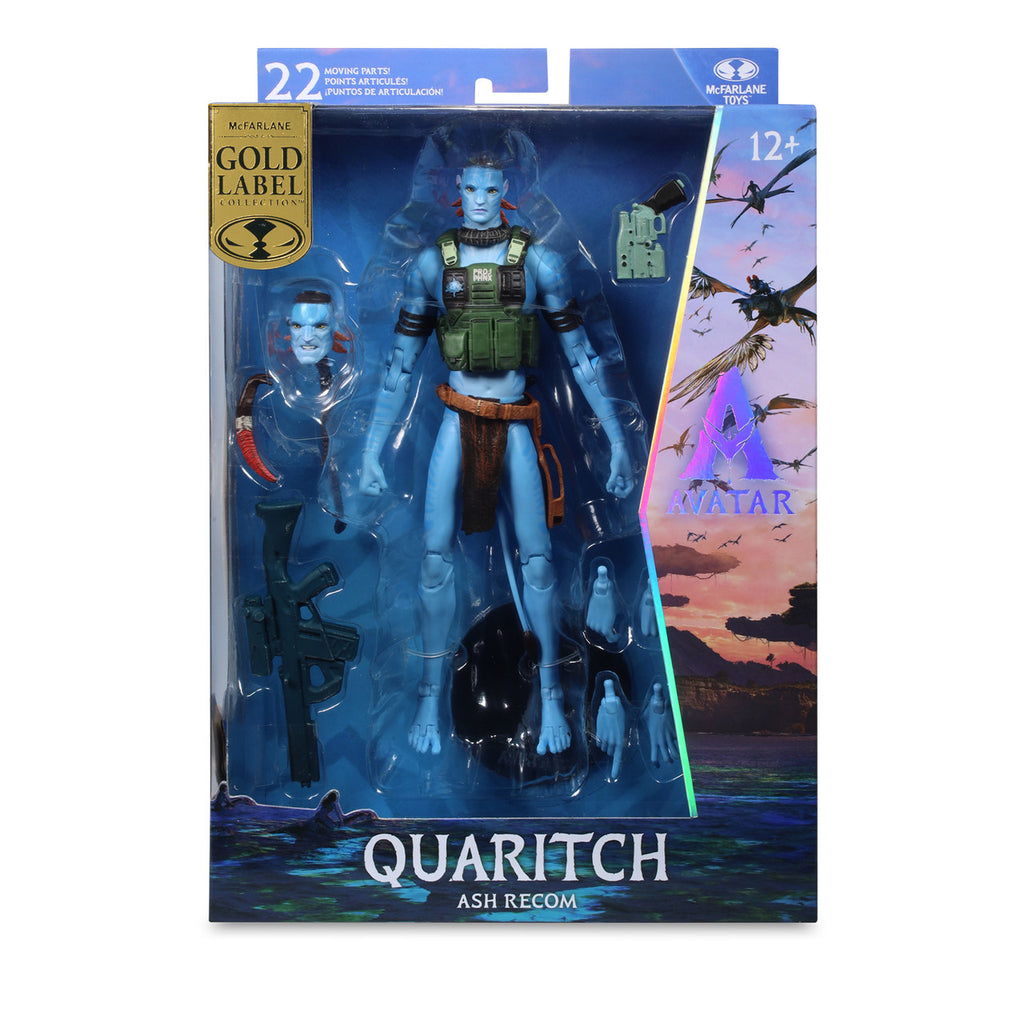 Figura Recom Quaritch (Gold Label) – Avatar 3 Fogo e Cinzas – 7” Scale – McFarlane
