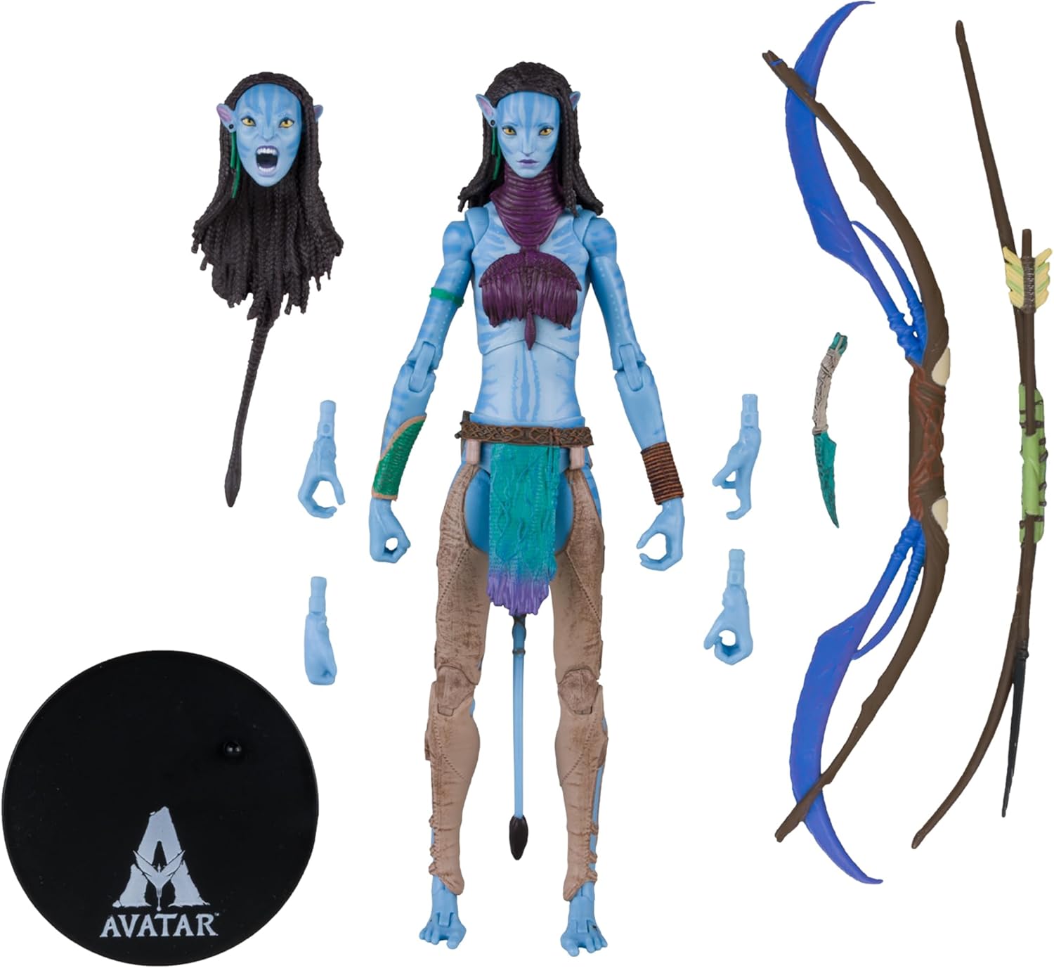 Figura Neytiri (Warrior) – Avatar 3 Fogo e Cinzas – 7” Scale
