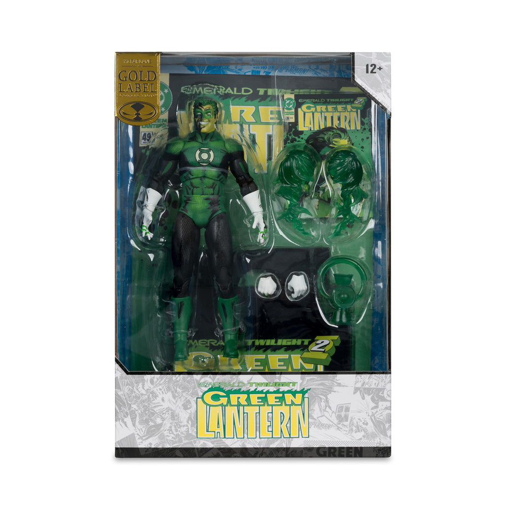 Figura Green Lantern (Emerald Twilight)(Gold Label) – DC Multiverse Cover Recreations – 7” Scale – McFarlane