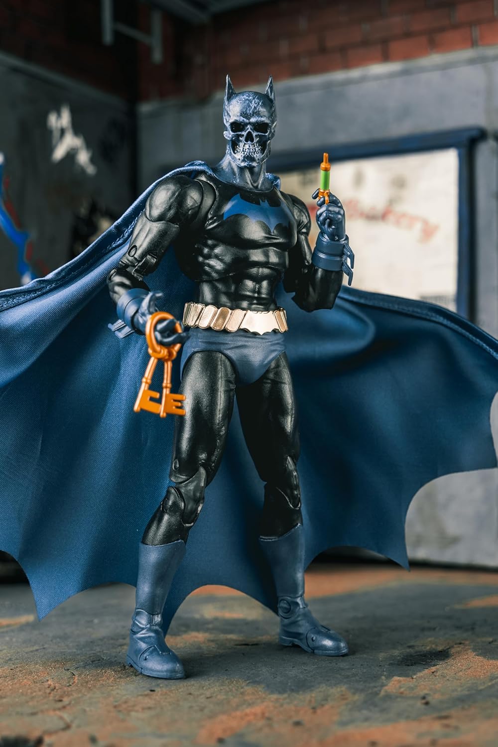 Figura Black Mask as Batman (Batman Madhouse) – DC Multiverse – 7” Scale – McFarlane
