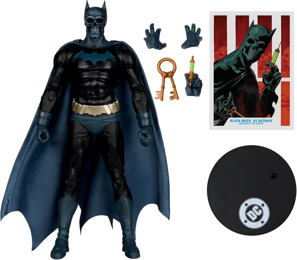 Figura Black Mask as Batman (Batman Madhouse) – DC Multiverse – 7” Scale – McFarlane