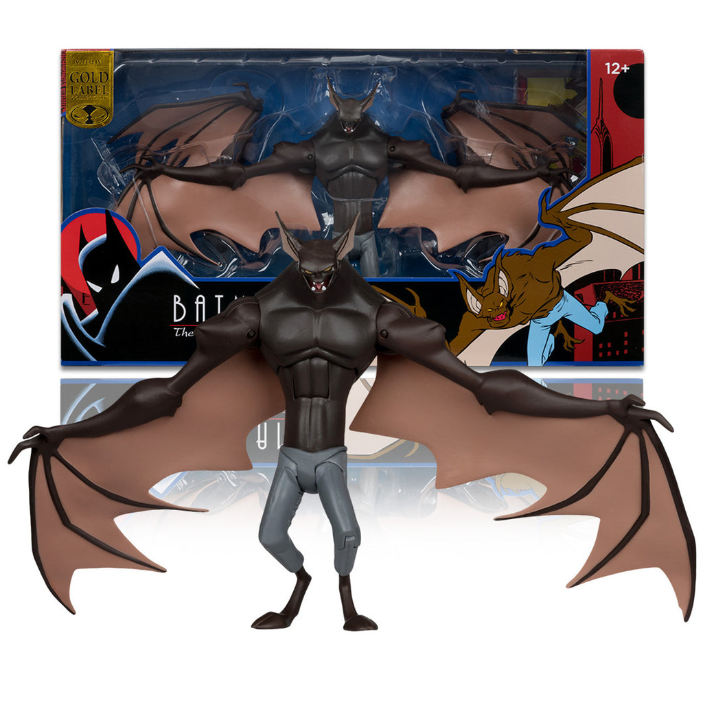 Figura Man-bat (Nycc) (Gold Label) – Batman: The Animated Series – 6” Deluxe Figure – Mcfarlane