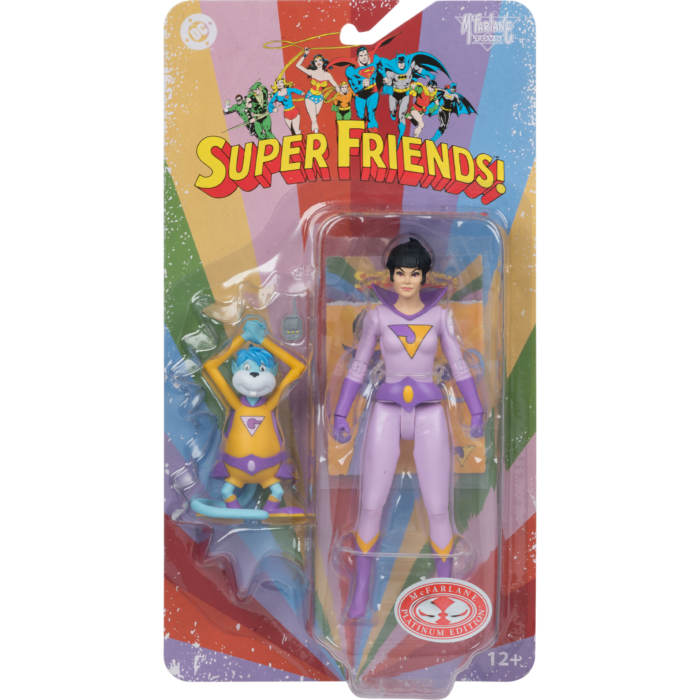 Figura Jayna & Gleek (Chase) – Super Friends – DC Retro 6” WV14 – McFarlane