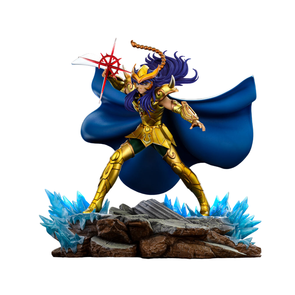 Estátua Milo de Escorpião - Os Cavaleiros do Zodíaco - Art Scale 1/10 - Iron Studios