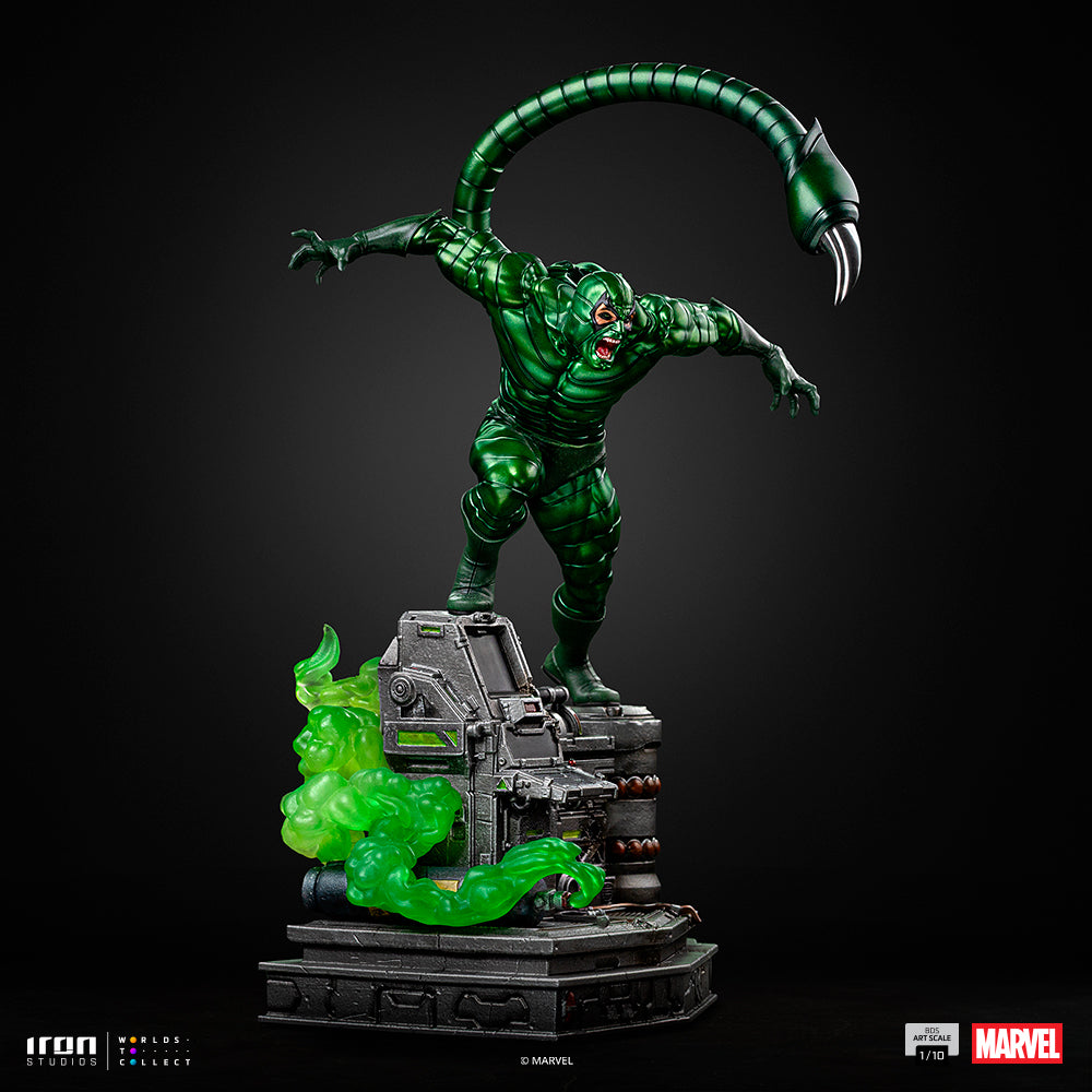 Estátua  Scorpion - Spider-Man vs Villains Diorama - BDS Art Scale 1/10 - Iron Studios