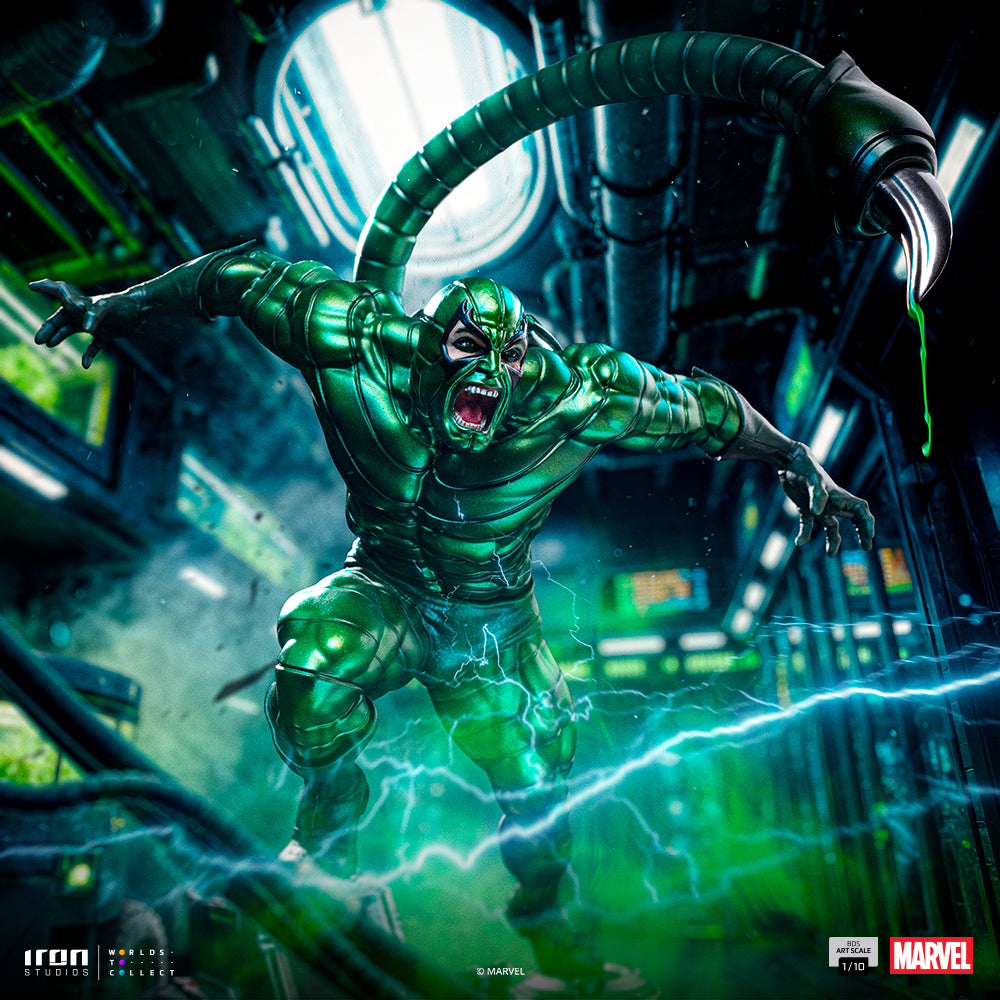 Estátua  Scorpion - Spider-Man vs Villains Diorama - BDS Art Scale 1/10 - Iron Studios