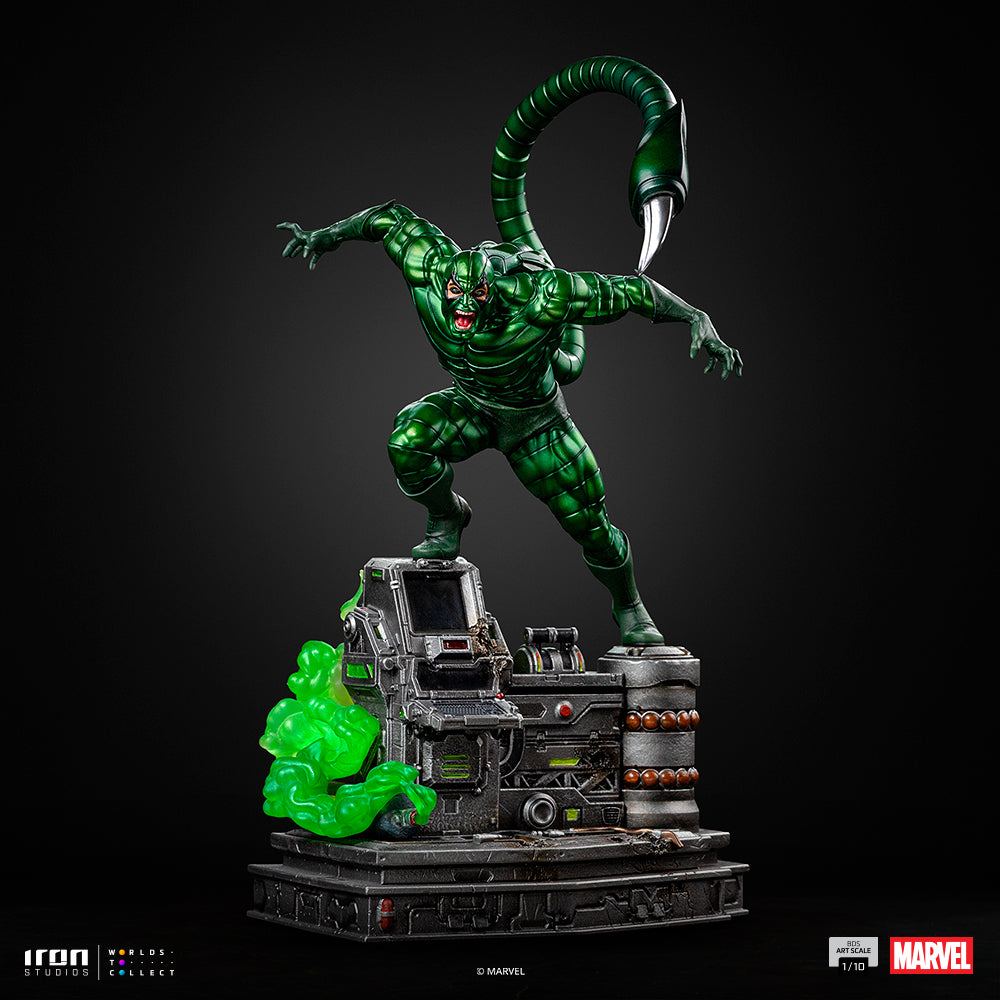 Estátua  Scorpion - Spider-Man vs Villains Diorama - BDS Art Scale 1/10 - Iron Studios