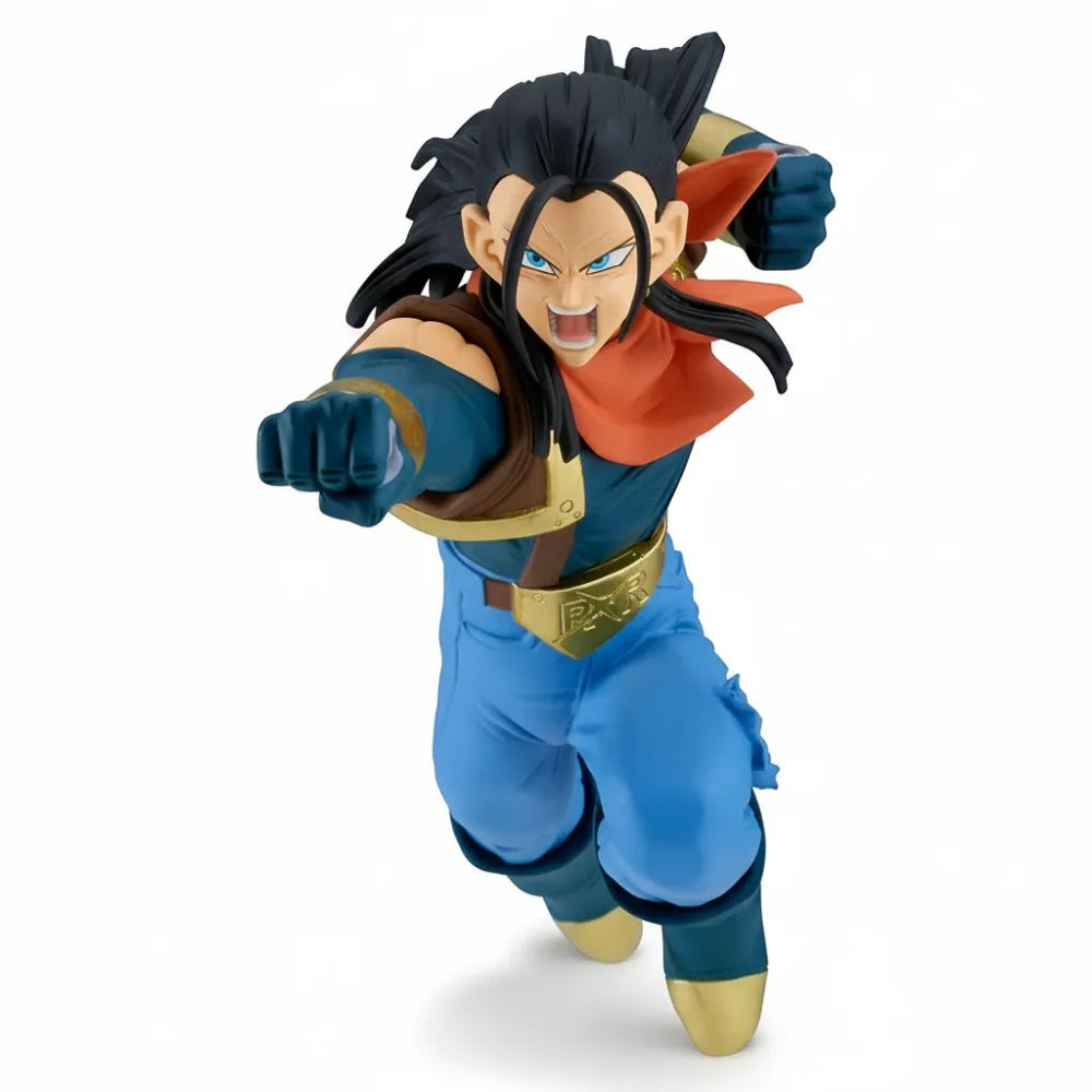 Estátua Super #17 (VS Super Saiyan Son Goku) – Dragon Ball GT – Match Makers – Banpresto