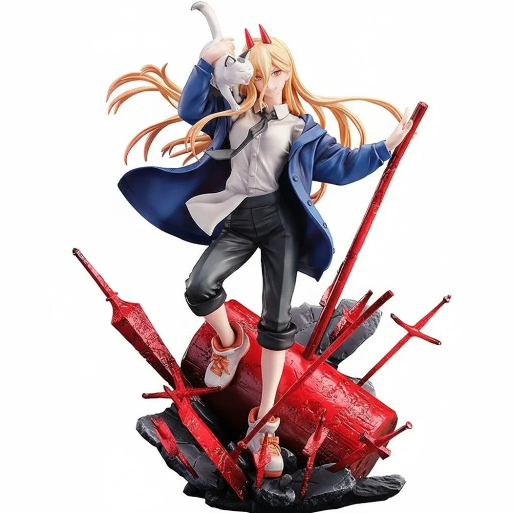 Power & Meowy – Chainsaw Man – 1/7 Scale Figure – Good Smile