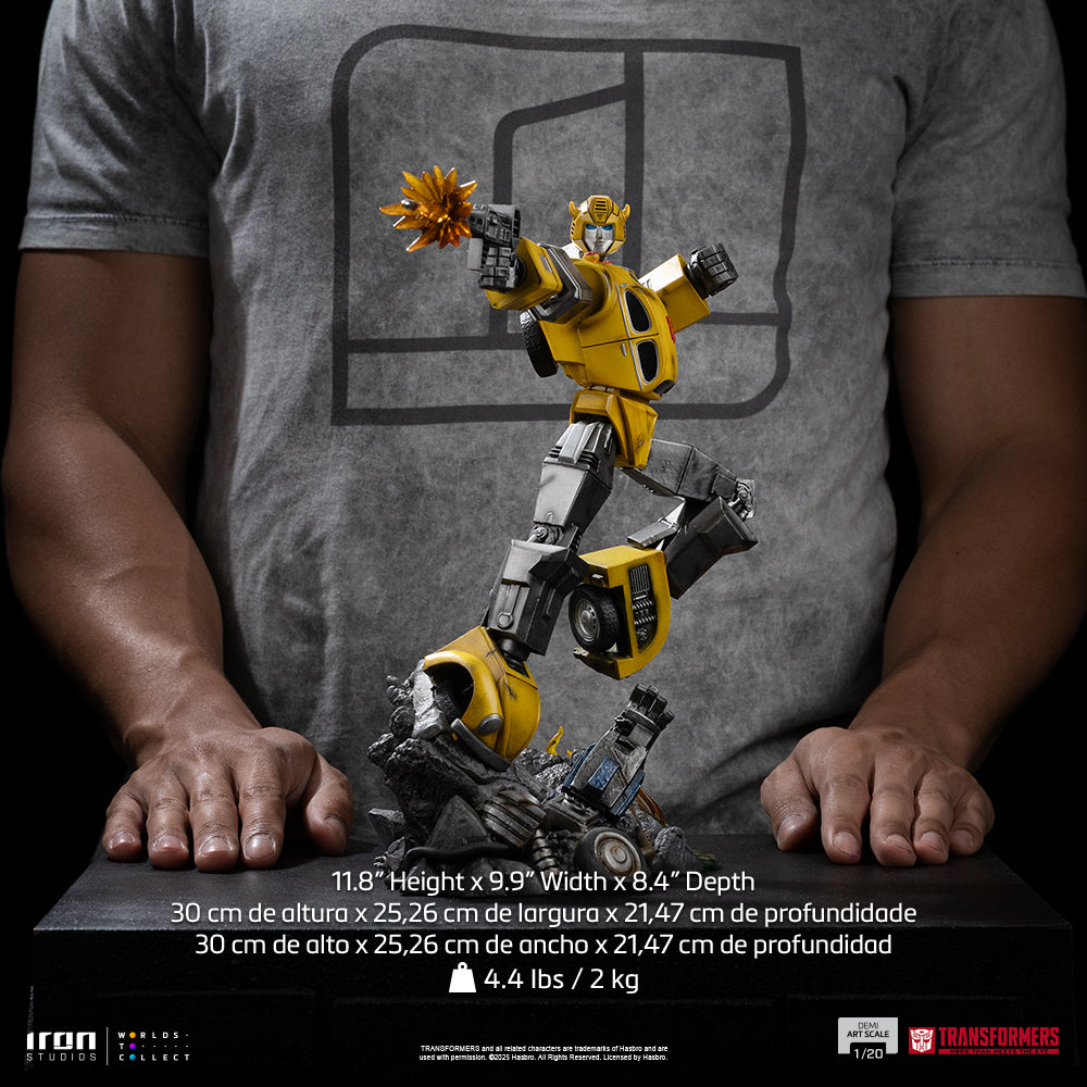 Estátua Bumblebee - Transformers - Demi Art Scale 1/20 - Iron Studios