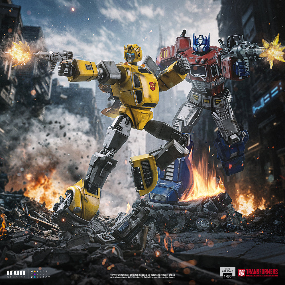Estátua Bumblebee - Transformers - Demi Art Scale 1/20 - Iron Studios
