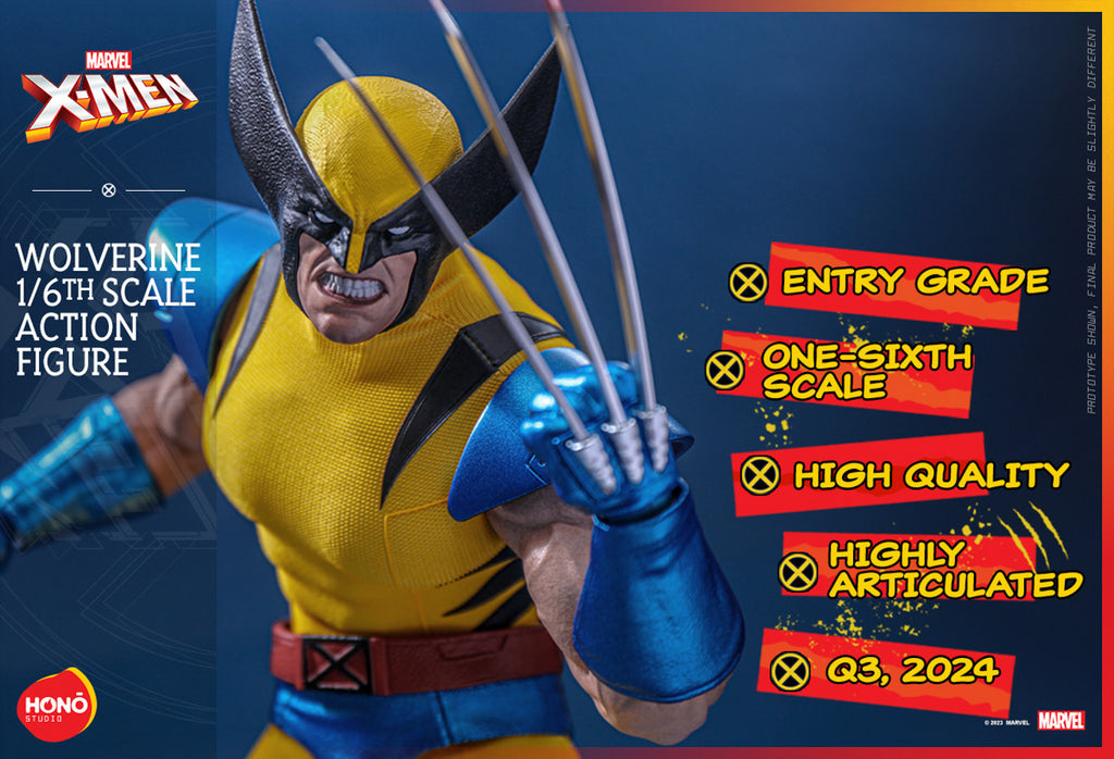Figura Wolverine - Marvel - Sixth Scale - Hono Studio