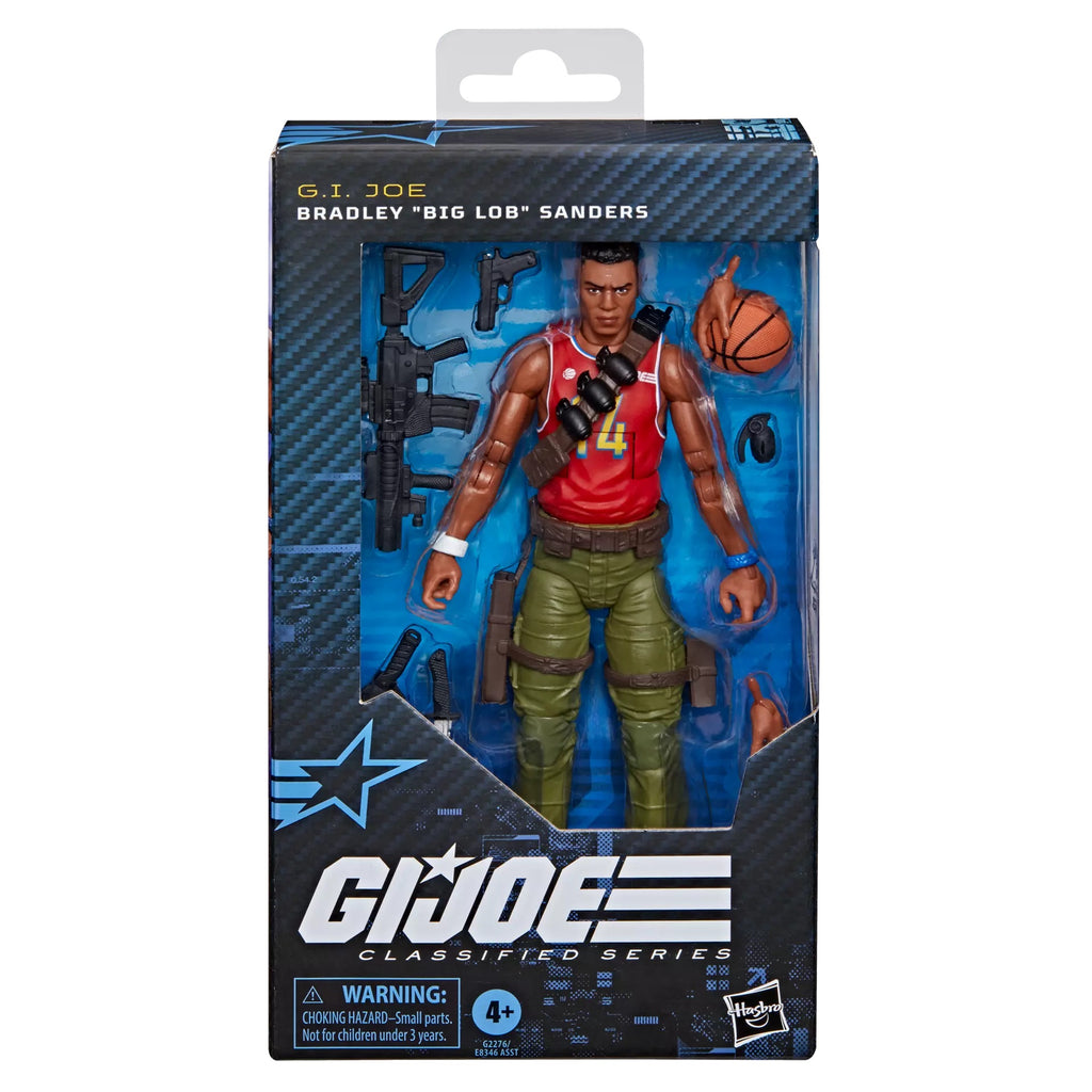 Pré-Venda - Figura Bradley 'Big Lob' Sanders – G.I. Joe – Classified Series – Hasbro
