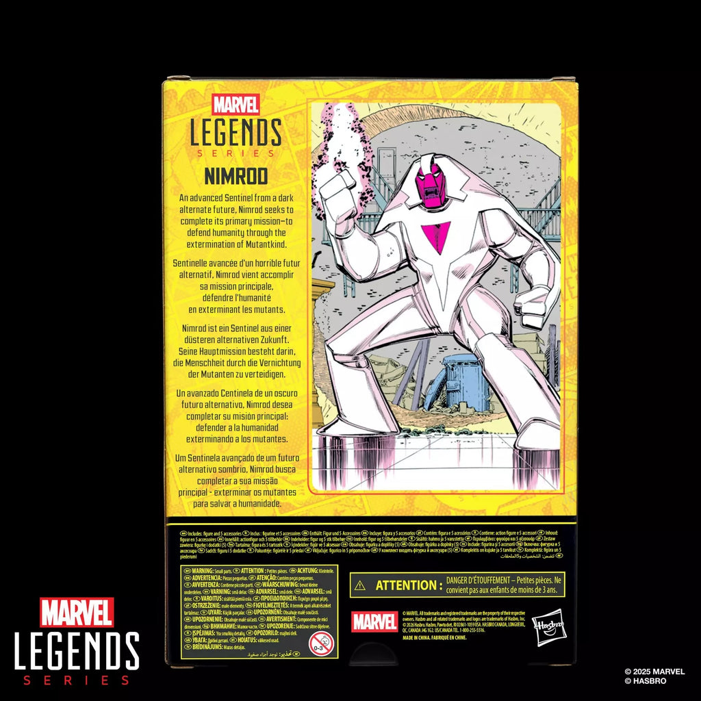 Pré-Venda - Figura Nimrod – X-Men -  Marvel Legends Series – Hasbro