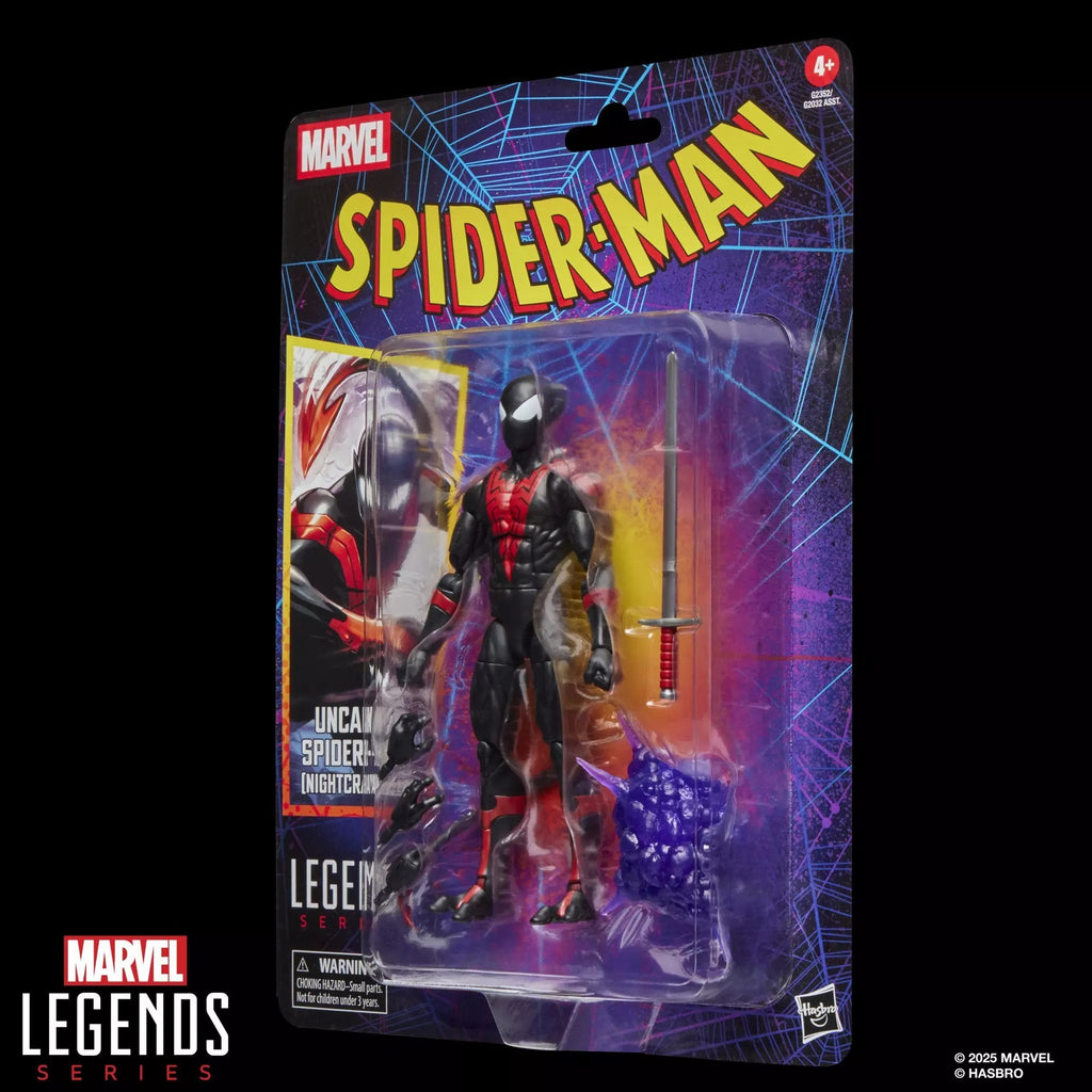 Figura Uncanny Spider-Man (Nightcrawler) - Marvel Legends Series - Retro Collection - Hasbro