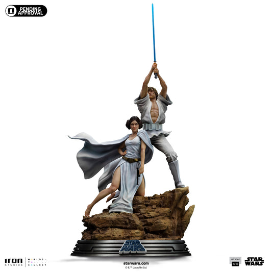 Voucher Pré Venda - Estátua Luke and Leia - Star Wars - Art Scale 1/10 - Iron Studios