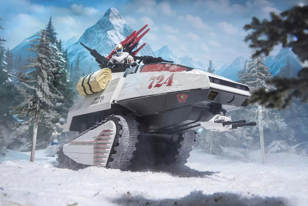 Pré-Venda -  Figura Arctic Assault H.I.S.S. (High Speed Sentry) & Arctic Assault H.I.S.S. Driver – G.I. Joe – Classified Series – Hasbro