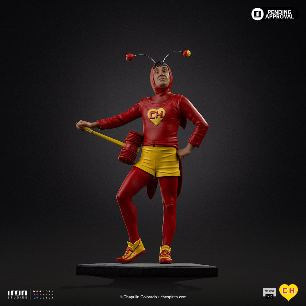 Estátua Chapolin Colorado (Polegar Vermelho ver.) - Chapolin - Art Scale 1/10 - Iron Studios