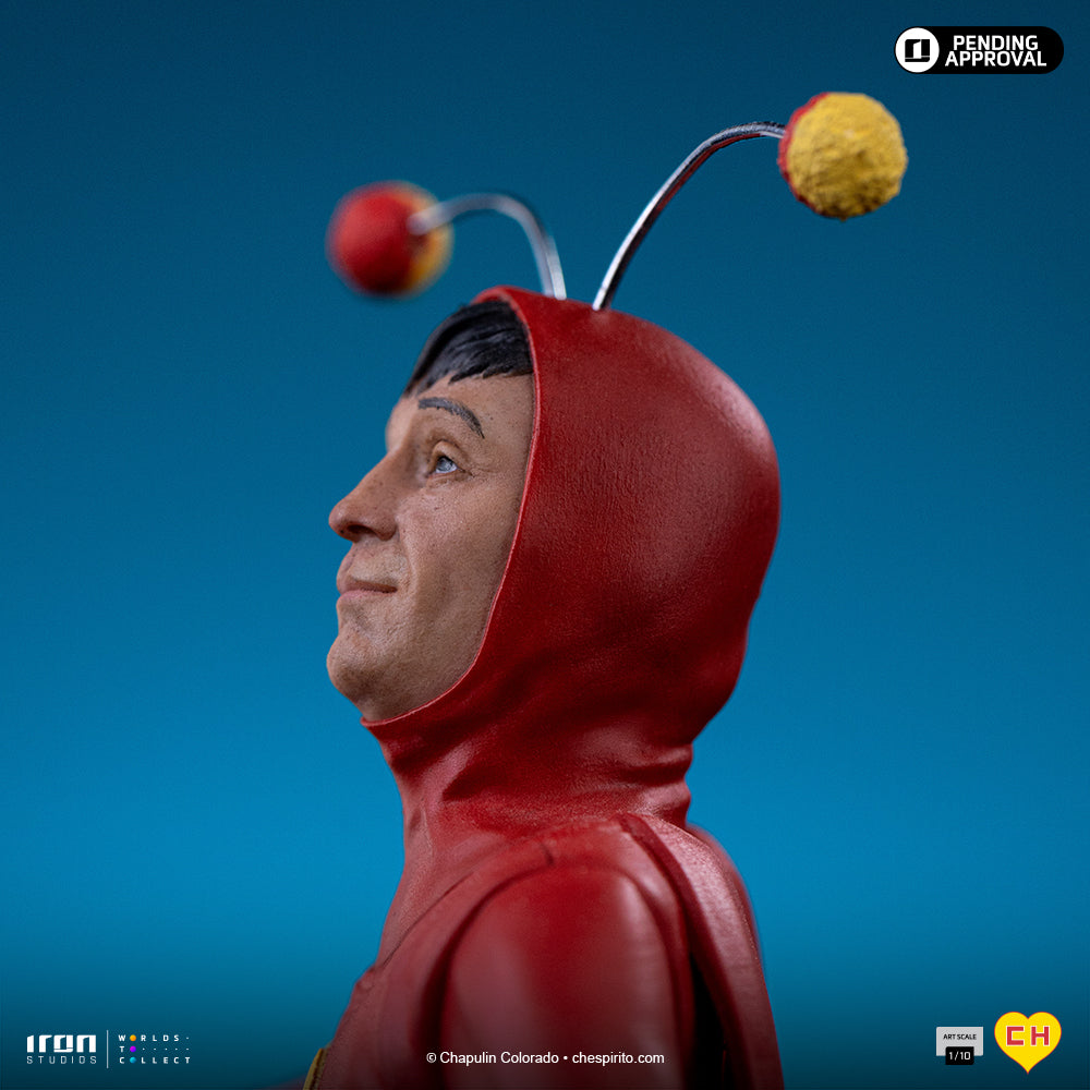Estátua Chapolin Colorado (Polegar Vermelho ver.) - Chapolin - Art Scale 1/10 - Iron Studios